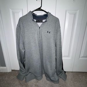Lot of 2 Under Armor Quarter Zip Pullovers